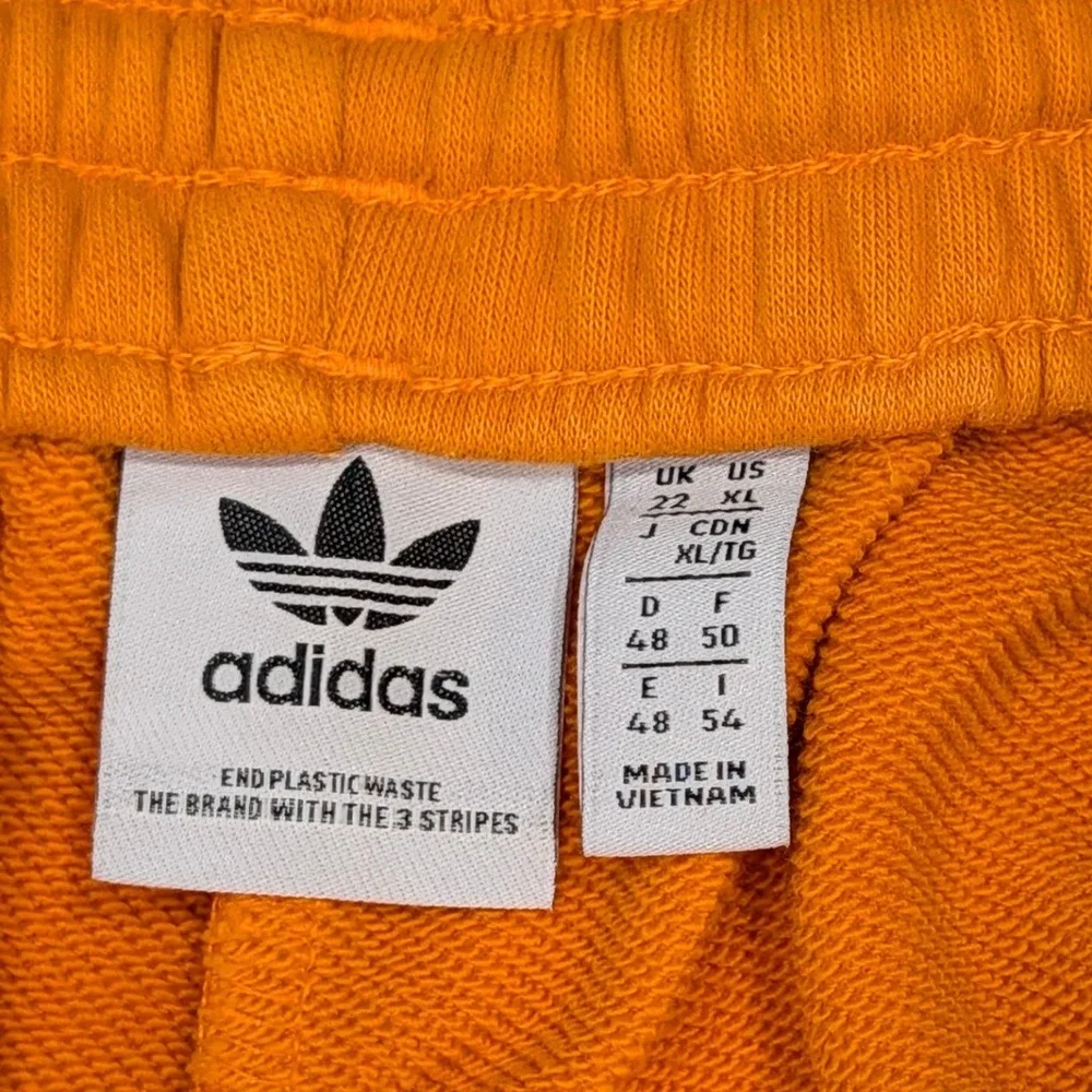 Adidas Originals Trefoil French Terry Shorts Orange Men's XL